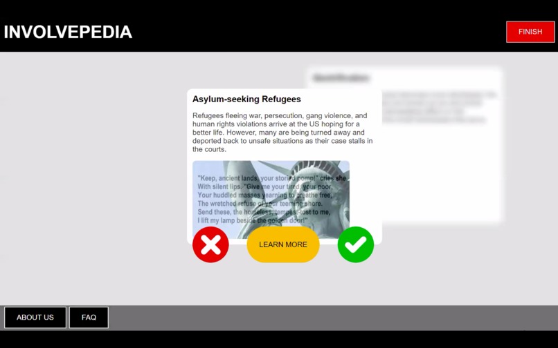 Involvepedia – screenshot 1