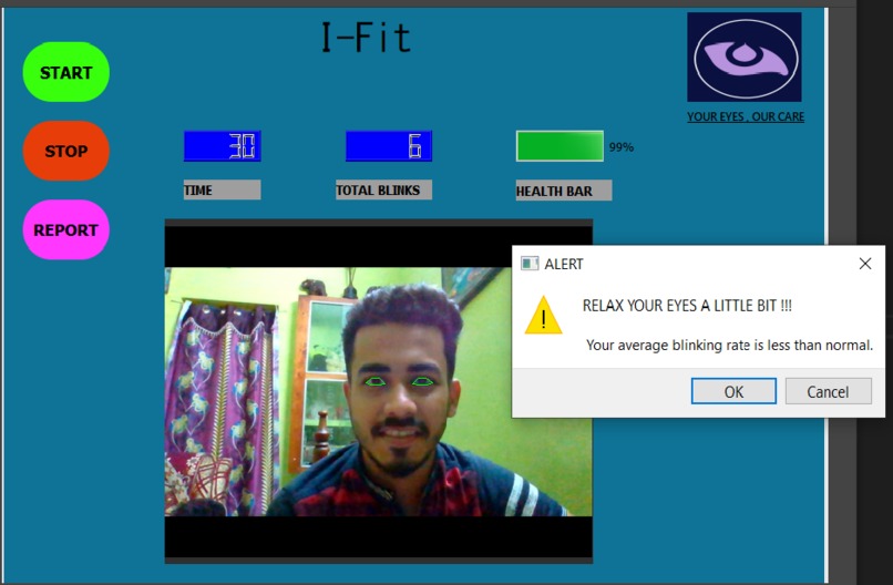 I-Fit (A Step towards Digital Eye Care ) – screenshot 1