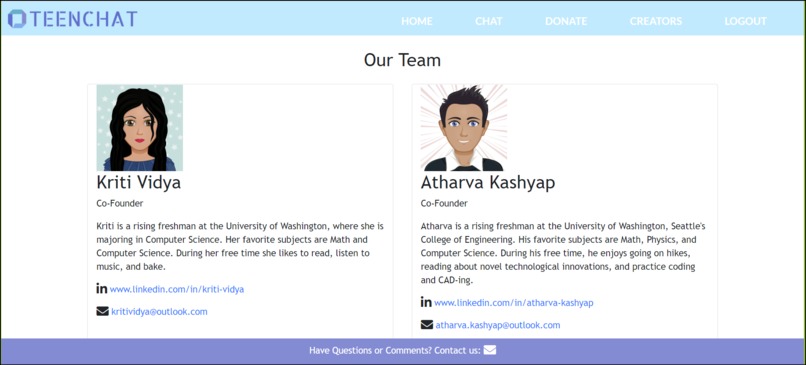 TEENCHAT – screenshot 8