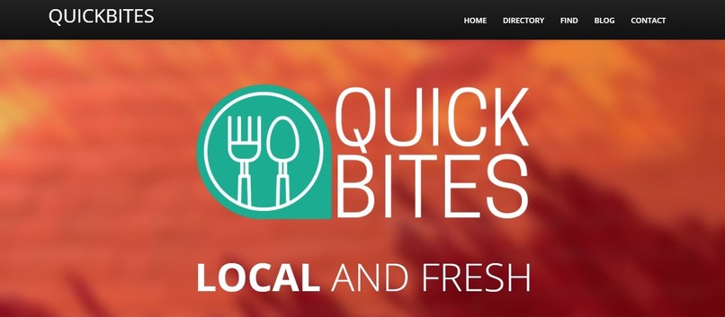 Quickbites – screenshot 1
