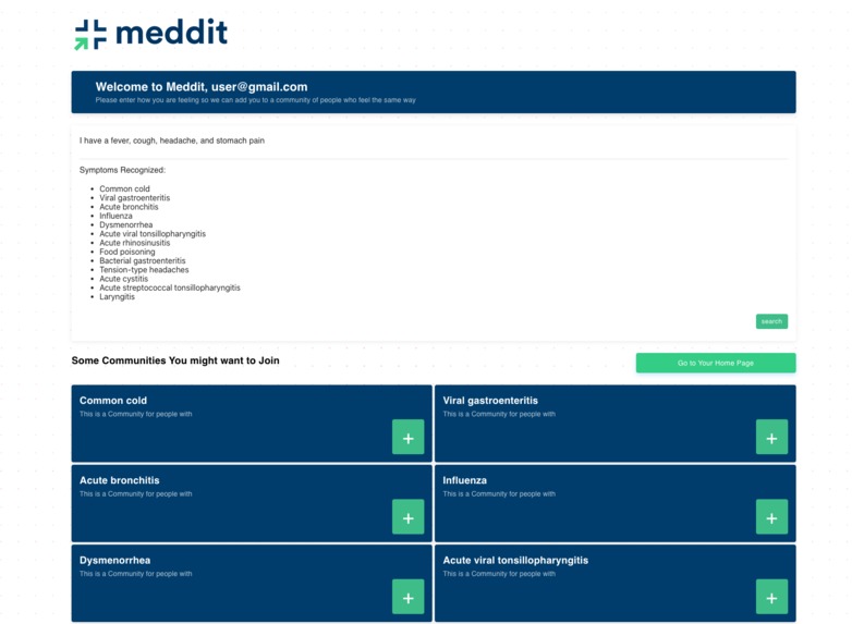 meddit – screenshot 2