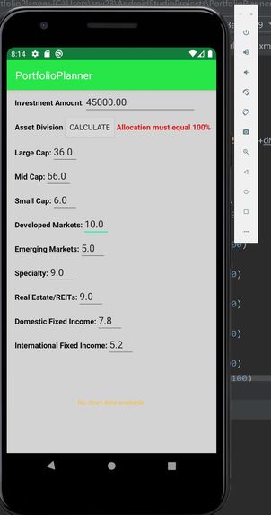 Portfolio Planner – screenshot 5