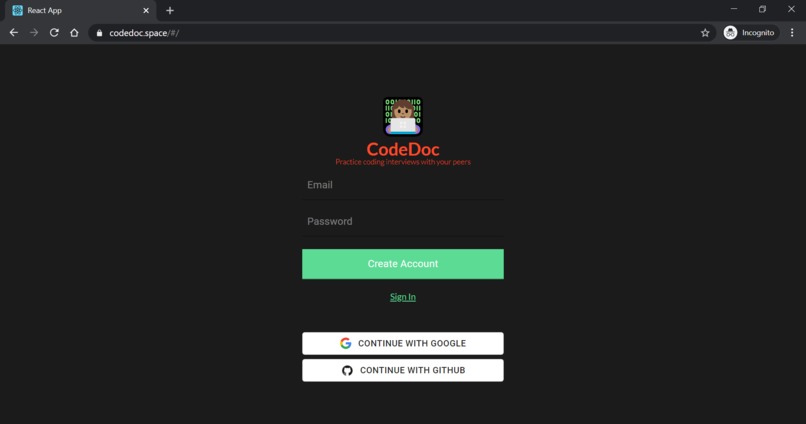 codedocs – screenshot 1