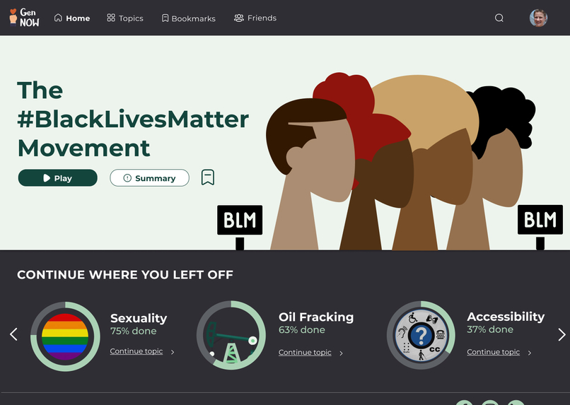 Gen NOW – screenshot 2