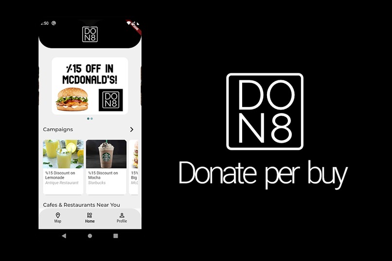 DON8 - Donation Made Great! – screenshot 1