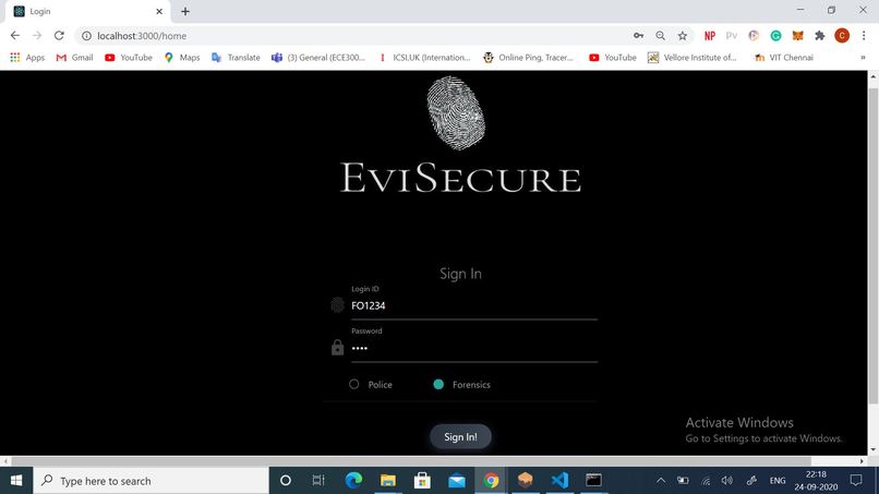 EviSecure – screenshot 4