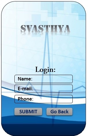 Svasthya- disease prediction using symptoms  – screenshot 1