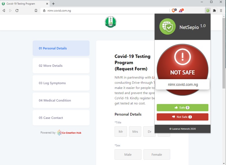 NetSepio – screenshot 2
