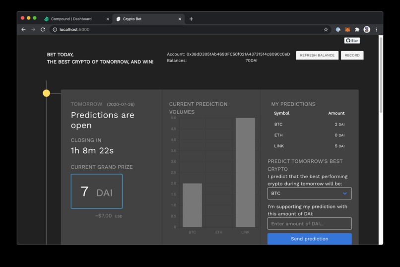 Crypto Bet – screenshot 1