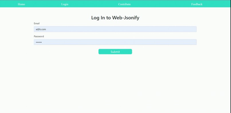 Web Jsonify – screenshot 7