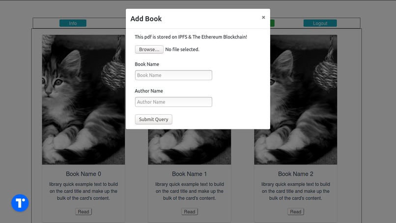 ChainBooks – screenshot 1