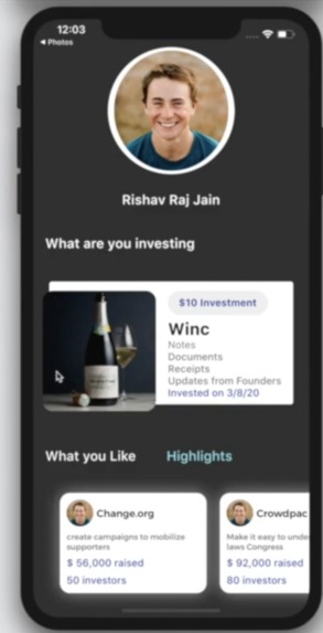 FundIt – screenshot 2