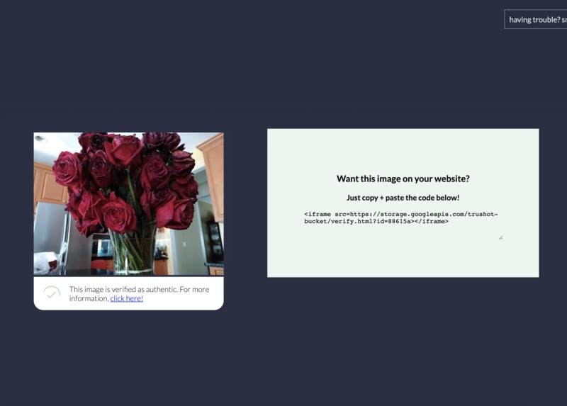 TruShot - Fighting deepfakes at their roots – screenshot 2