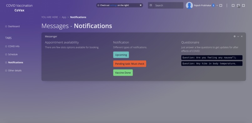 CoVax – screenshot 5