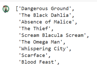 Movie Recommender 