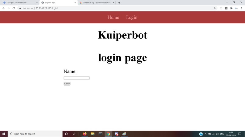 Kuiperbot – screenshot 2