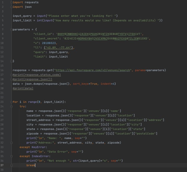 Local Business API – screenshot 1