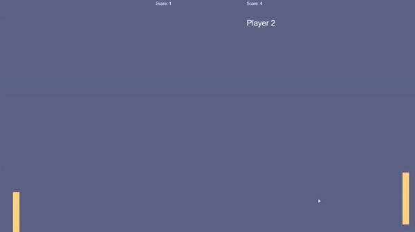 pong over wire – screenshot 1