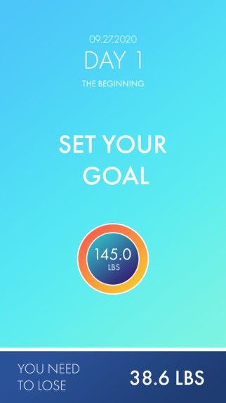 Under Control- Weight Journal App – screenshot 3