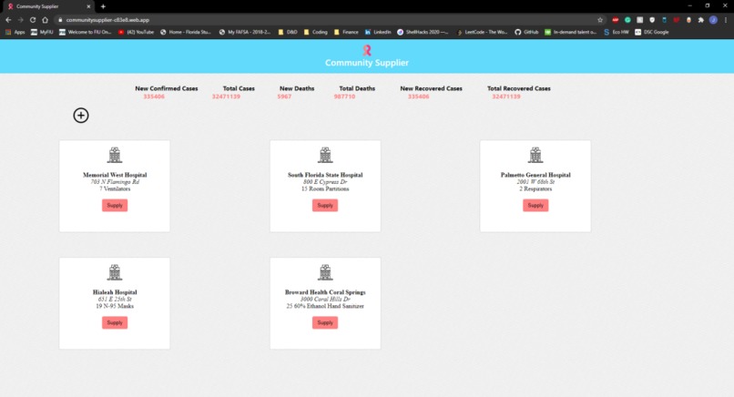Community Supplier – screenshot 1