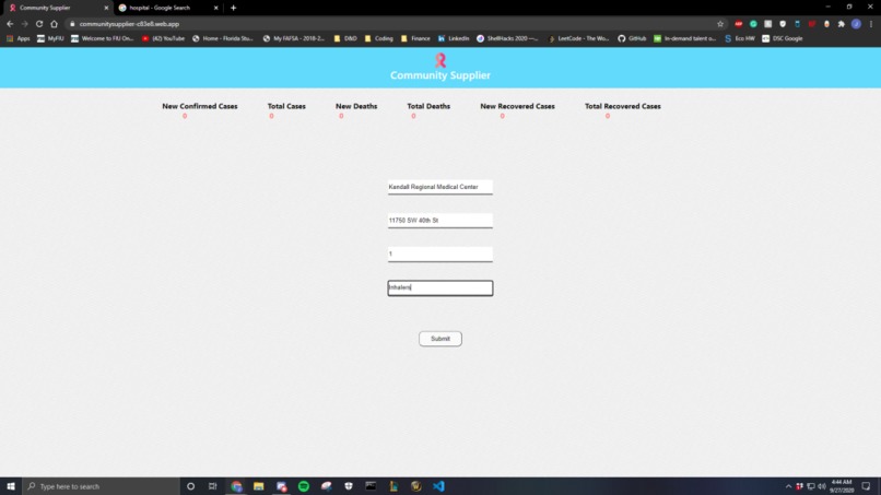 Community Supplier – screenshot 3