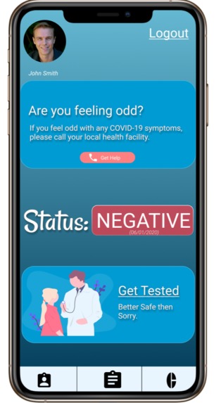 Covid Watch – screenshot 2