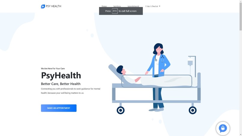 PsyHealth-Open-Dil-Hackathon – screenshot 1