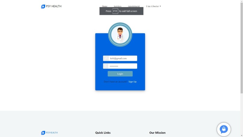 PsyHealth-Open-Dil-Hackathon – screenshot 8