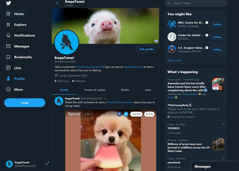 EmpaTweet – screenshot 4