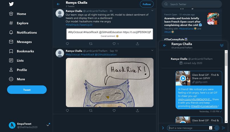 EmpaTweet – screenshot 5