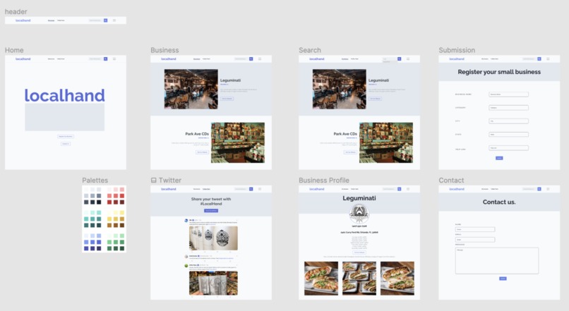 localhand – screenshot 1