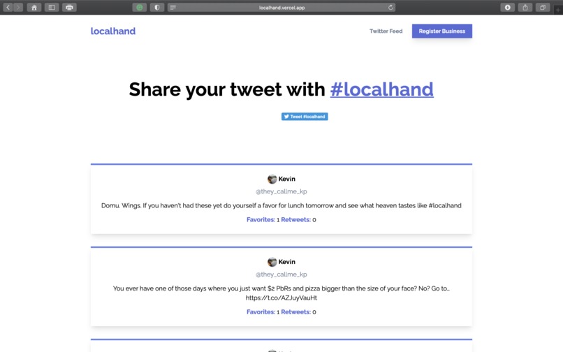 localhand – screenshot 4