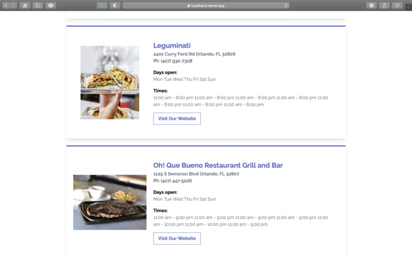 localhand – screenshot 3