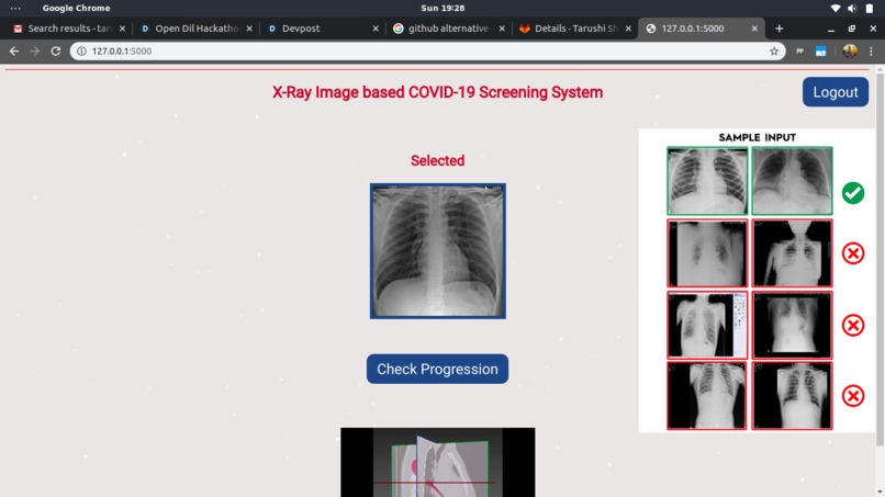 Covid Scanner – screenshot 3