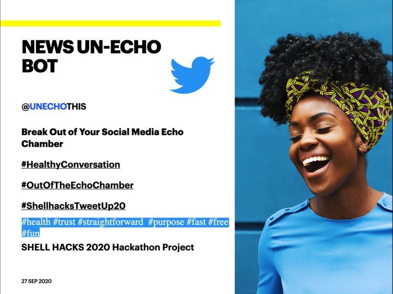 NEWS UN-ECHO BOT  – screenshot 1