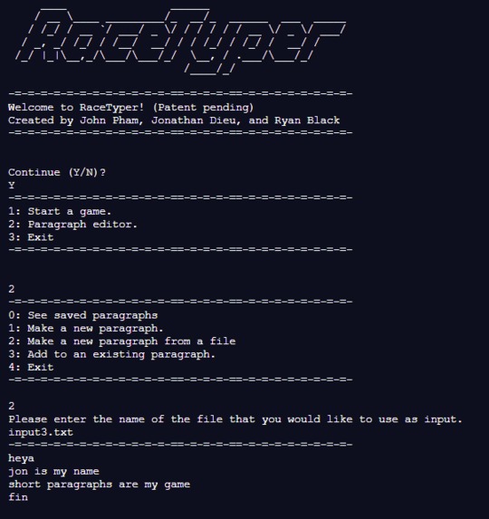 RaceTyper – screenshot 1