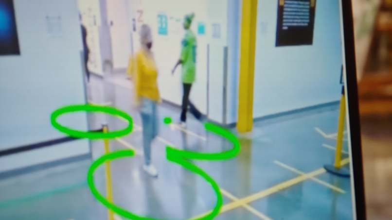 6 feet Social Distance Enforce using Depth Camera AI – screenshot 2