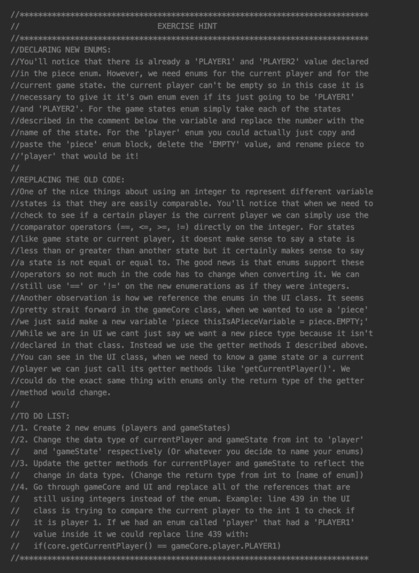 TicTacToe For teaching GUIs in Java – screenshot 2