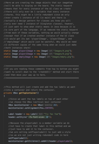 TicTacToe For teaching GUIs in Java – screenshot 4