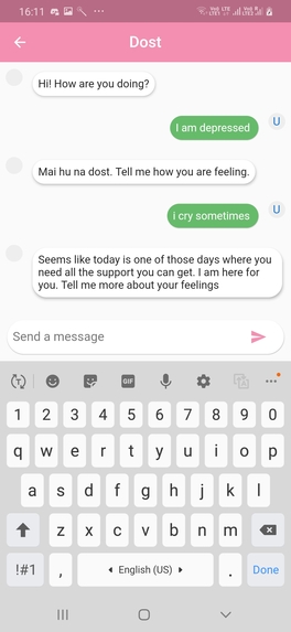 Dost- Mental Health Wellness App – screenshot 3