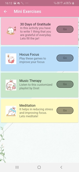 Dost- Mental Health Wellness App – screenshot 5