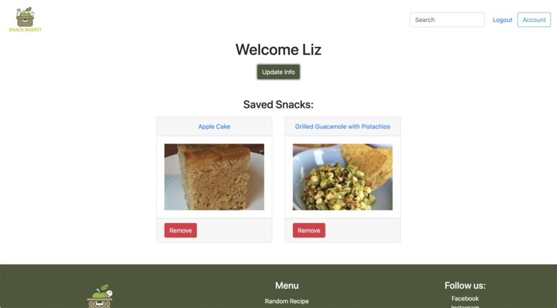 Snack Basket – screenshot 2