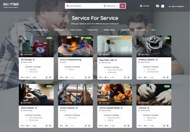 SkillSwap – screenshot 2