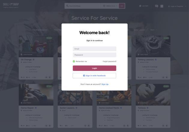 SkillSwap – screenshot 3