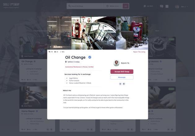 SkillSwap – screenshot 4