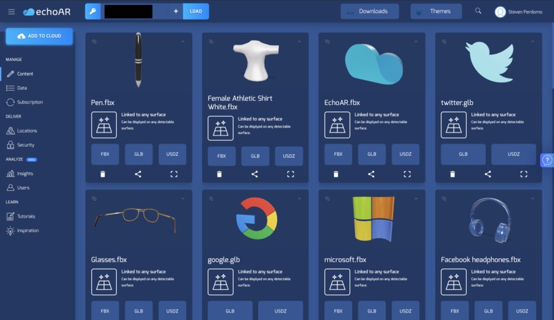 ExpoAR – screenshot 1