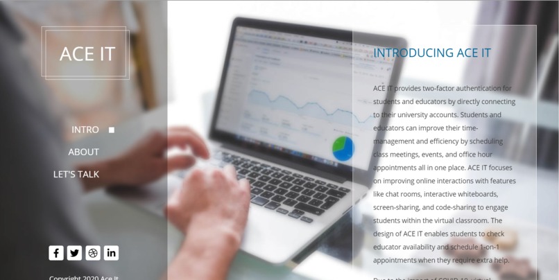 ACE IT (UX/UI) – screenshot 2