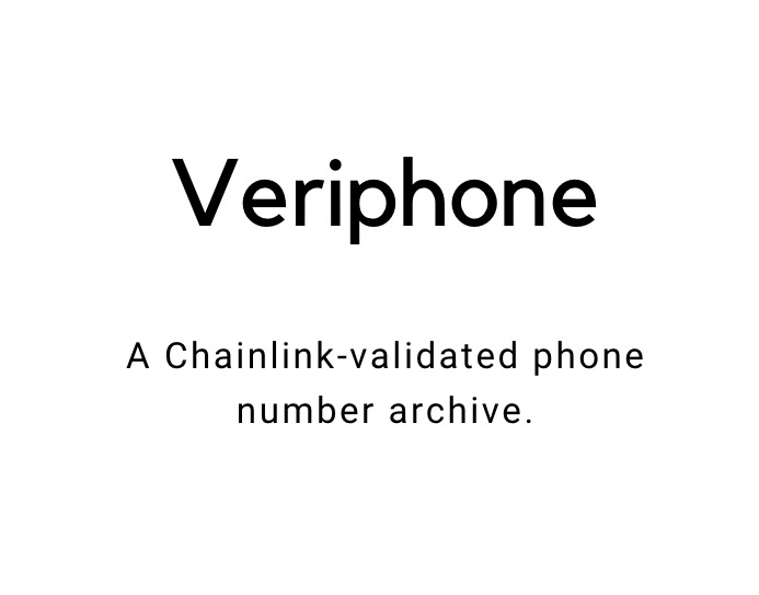 Veriphone - Phone validation and antispam on Chainlink – screenshot 1