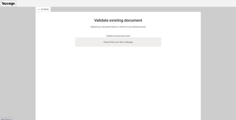 Tezo-Sign – screenshot 1