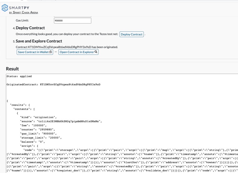 Tezo-Sign – screenshot 5